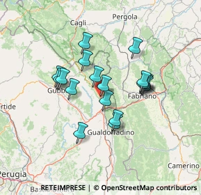 Mappa Via Baldeschi Turpina, 06028 Sigillo PG, Italia (11.56056)