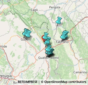 Mappa Via Baldeschi Turpina, 06028 Sigillo PG, Italia (11.108)