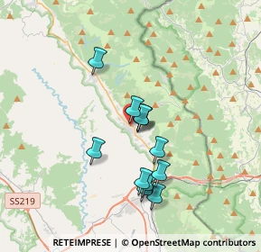 Mappa Via Baldeschi Turpina, 06028 Sigillo PG, Italia (2.95167)