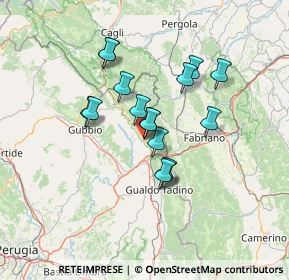 Mappa Via Livio Fazi, 06028 Sigillo PG, Italia (11.0625)