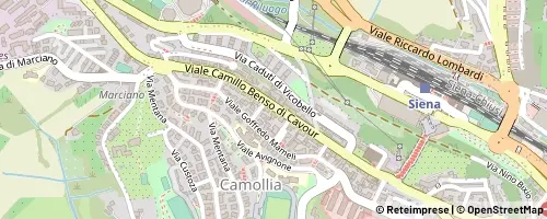 Mappa Siena
