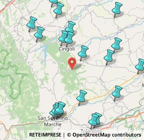 Mappa San Severino Marche, 62011 Cingoli MC, Italia (10.564)