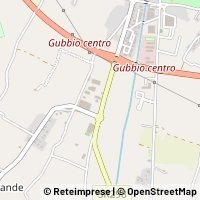 Mapa Gubbio