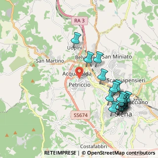Mappa Via Savina Petrilli, 53100 Siena SI, Italia (2.4655)