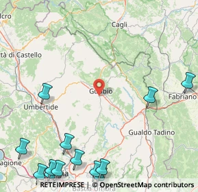 Mappa 06024 Gubbio PG, Italia (27.84)