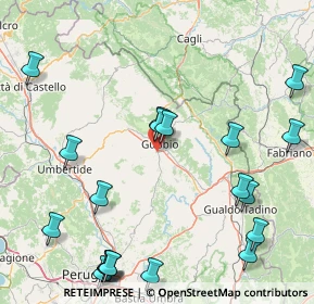 Mappa 06024 Gubbio PG, Italia (22.51)