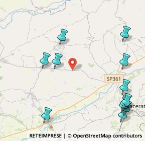 Mappa Via Luigi Einaudi, 62010 Macerata MC, Italia (5.845)