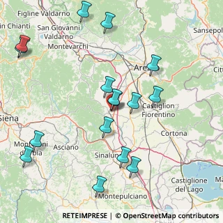 Mappa Via della Costituzione, 52048 Monte San Savino AR, Italia (18.93313)