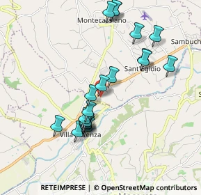 Mappa Via Giovanni Vincenzoni, 62010 Montecassiano MC, Italia (1.878)