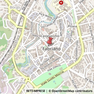 Mappa Piazza del Comune, 36, 60044 Fabriano, Ancona (Marche)