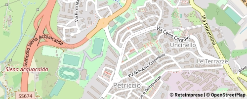 Mappa Siena