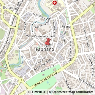 Mappa Corso della repubblica 4, 60044 Fabriano, Ancona (Marche)