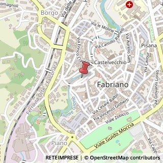 Mappa Piazza Giuseppe Garibaldi,  60, 60044 Fabriano, Ancona (Marche)