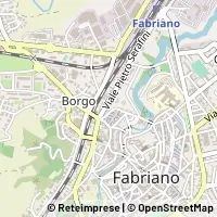 Mapa Fabriano