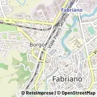 Mapa Fabriano