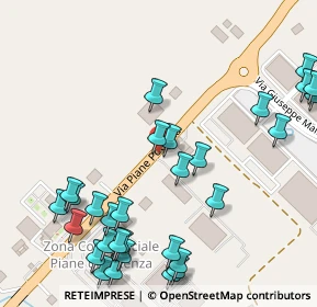 Mappa Strada Comunale Piane di Potenza, 62010 Montecassiano MC, Italia (0.17)