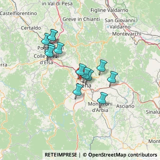 Mappa Viale Giovanni Paolo II, 53100 Siena SI, Italia (12.54462)