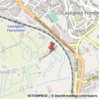 Mappa Corso Romualdo Marenco, 189, 52043 Castiglion Fiorentino, Arezzo (Toscana)