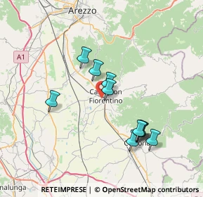 Mappa 52043 Castiglion Fiorentino AR, Italia (6.86182)