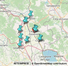 Mappa 52043 Castiglion Fiorentino AR, Italia (10.78143)