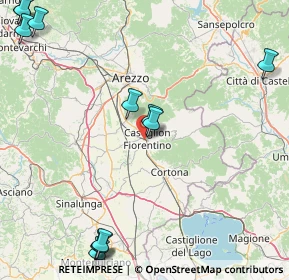 Mappa 52043 Castiglion Fiorentino AR, Italia (24.87417)