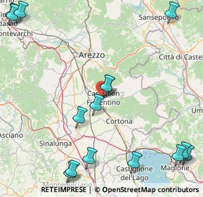 Mappa 52043 Castiglion Fiorentino AR, Italia (24.40333)