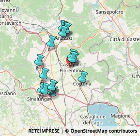 Mappa 52043 Castiglion Fiorentino AR, Italia (12.72833)
