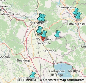 Mappa 52043 Castiglion Fiorentino AR, Italia (15.27091)
