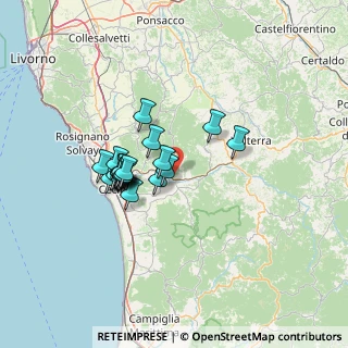 Mappa SP 14, 56040 Montecatini Val di Cecina PI (10.855)