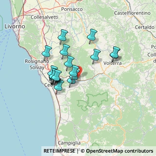 Mappa SP 14, 56040 Montecatini Val di Cecina PI (11.73474)