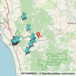 Mappa SP 14, 56040 Montecatini Val di Cecina PI (9.8785)