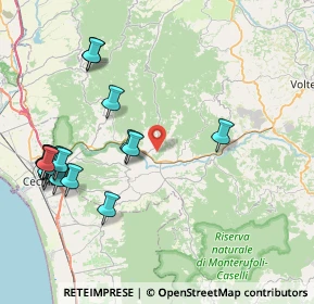 Mappa SP 14, 56040 Montecatini Val di Cecina PI (10.147)