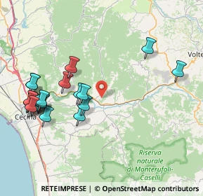 Mappa SP 14, 56040 Montecatini Val di Cecina PI (9.3255)