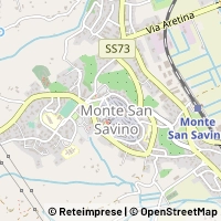 地図 Monte San Savino