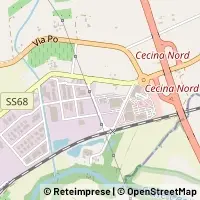 Map Cecina