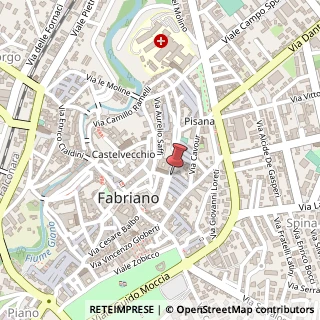 Mappa Via Felice Cavallotti, 5, 60044 Poggio San Vicino, Macerata (Marche)