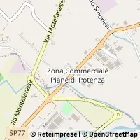 Mapa Montecassiano