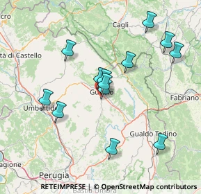 Mappa Via Rita Atria C.c. Ferratelle, 06024 Gubbio PG, Italia (14.61462)