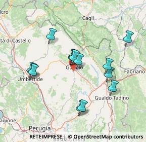 Mappa 06024 Gubbio PG, Italia (14.10143)