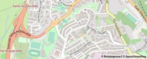 Mappa Siena