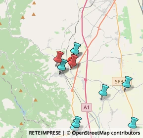 Mappa 52048 Monte San Savino AR, Italia (4.73846)