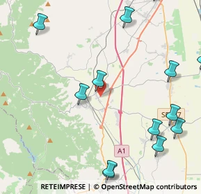 Mappa 52048 Monte San Savino AR, Italia (6.51438)