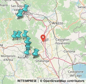 Mappa 52048 Monte San Savino AR, Italia (18.51909)