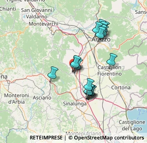 Mappa Via Aretina, 52048 Monte San Savino AR, Italia (13.07389)