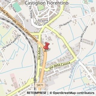 Mappa Localita' s. lucia 69, 52043 Castiglion Fiorentino, Arezzo (Toscana)