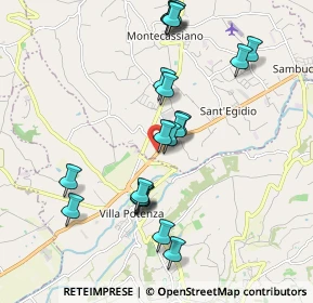 Mappa Località Valle Cascia, 62010 Zona Commerciale Piane di Potenza MC, Italia (1.983)