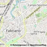 Hartă Fabriano