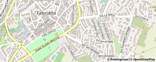 Mappa Fabriano