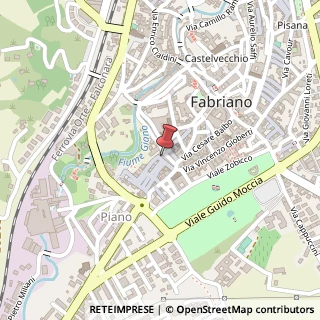 Mappa Via Damiano Chiesa, 16, 60044 Fabriano, Ancona (Marche)