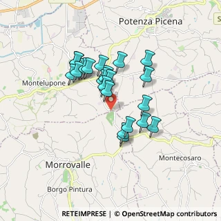 Mappa SP 40, 62010 Morrovalle MC, Italia (1.44348)